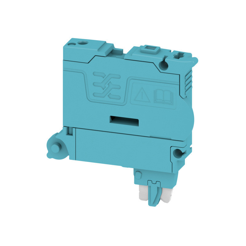 Weidmuller A-series Fuse Holder for feed-through modular terminal, blue ...
