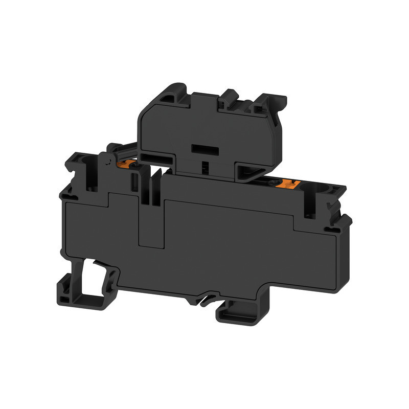 Weidmuller A-series Fuse Terminal, push in, black, 6 MM², 10 A, 500 V, number of connectio