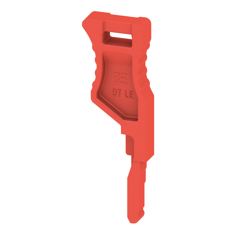 Weidmuller A-series Locking Element (terminal), wemid, red
