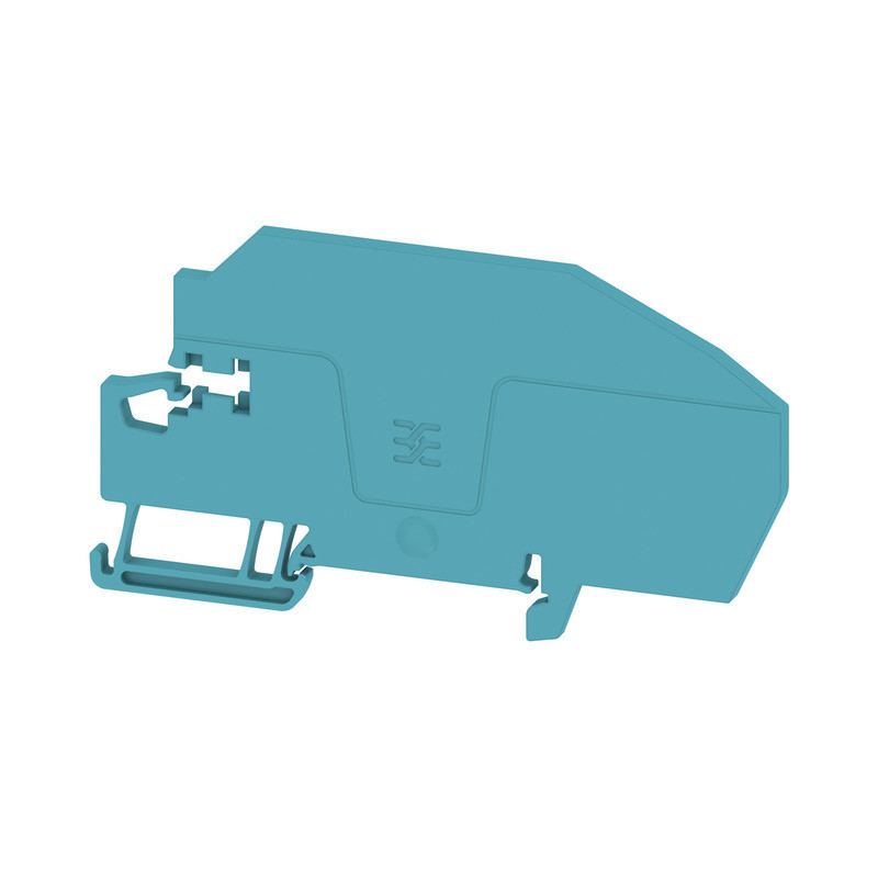Weidmuller A-series Partition Plate (terminal), blue, height: 94.07 MM, width: 3 MM, V-0,