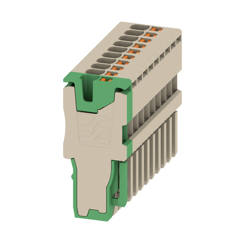 Weidmuller A-series Plug (terminal), push in, 1.5 MM², 17.5 A, 500 V, number of connection
