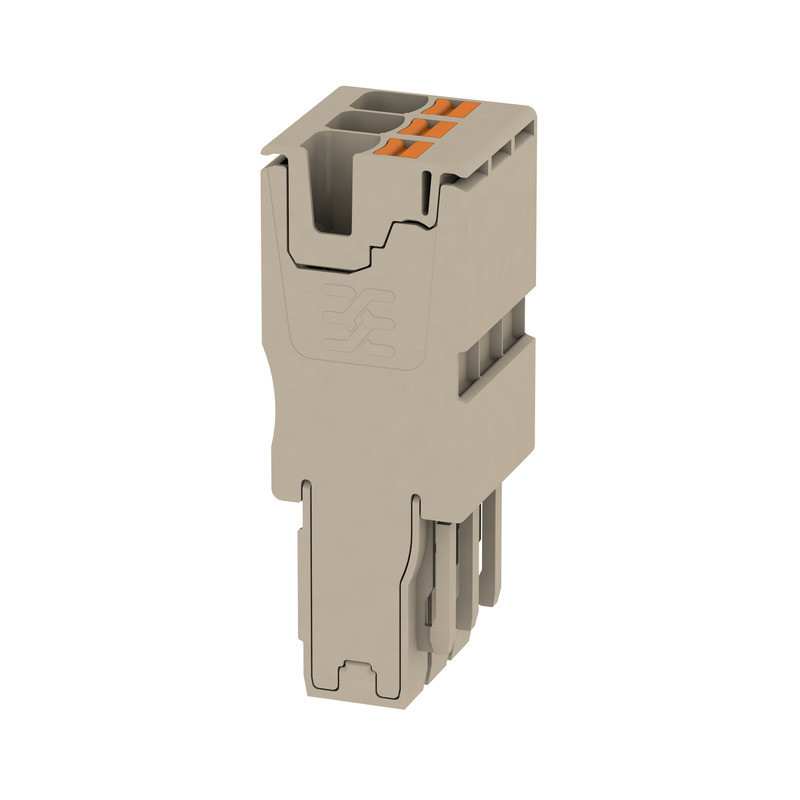 Weidmuller A-series Plug (terminal), push in, 4 MM², 32 A, 800 V, number of connections: 3
