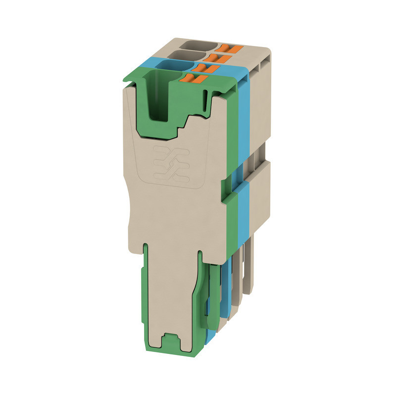 Weidmuller A-series Plug (terminal), push in, 4 MM², 32 A, 800 V, number of connections: 4