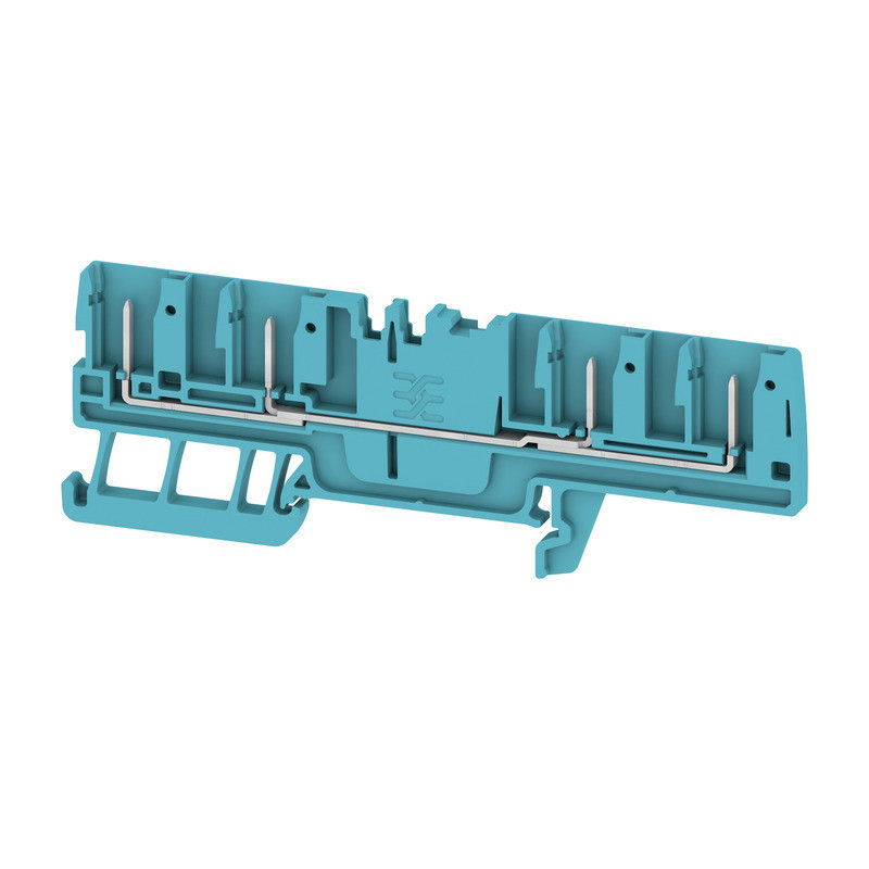 Weidmuller A-series Pluggable Terminal, push in, blue, 1.5 MM², 17.5 A, 500 V, number of C