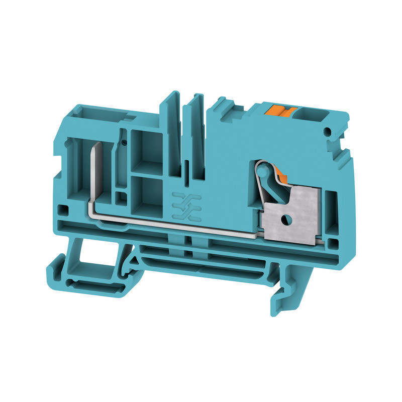 Weidmuller A-series Pluggable Terminal, push in, dark beige, 6 MM², 41 A, 800 V, number of