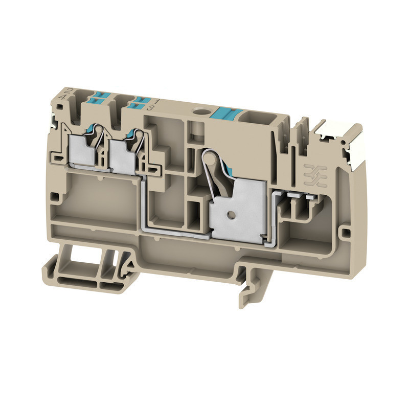 Weidmuller A-series Potential Distributor terminal, push in, dark beige, 10 MM², 57 A, 800