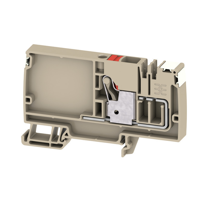 Weidmuller A-series Potential Distributor terminal, push in, dark beige, 10 MM², 57 A, 800