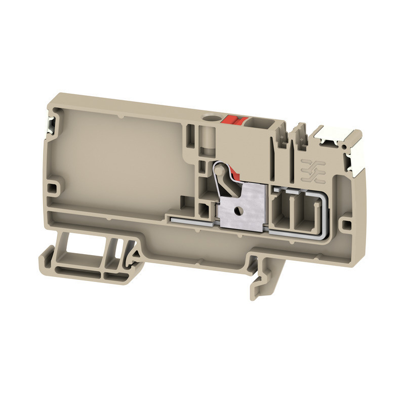 Weidmuller A-series Potential Distributor terminal, push in, dark beige, 6 MM², 41 A, 500