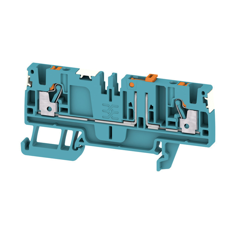Weidmuller A-series Test-Disconnect terminal, push in, blue, 2.5 MM², 20 A, 500 V, number