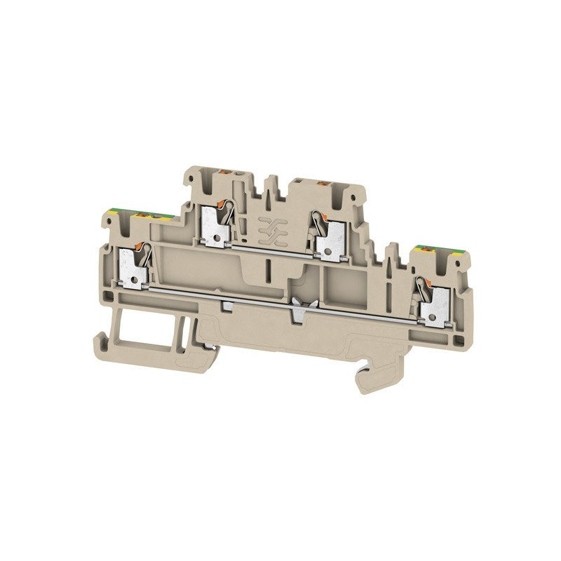Weidmuller A-serie verbindingsrijgklem 0,5-1,5MM² eendr. 0,5-1,5MM² meerdr. beige