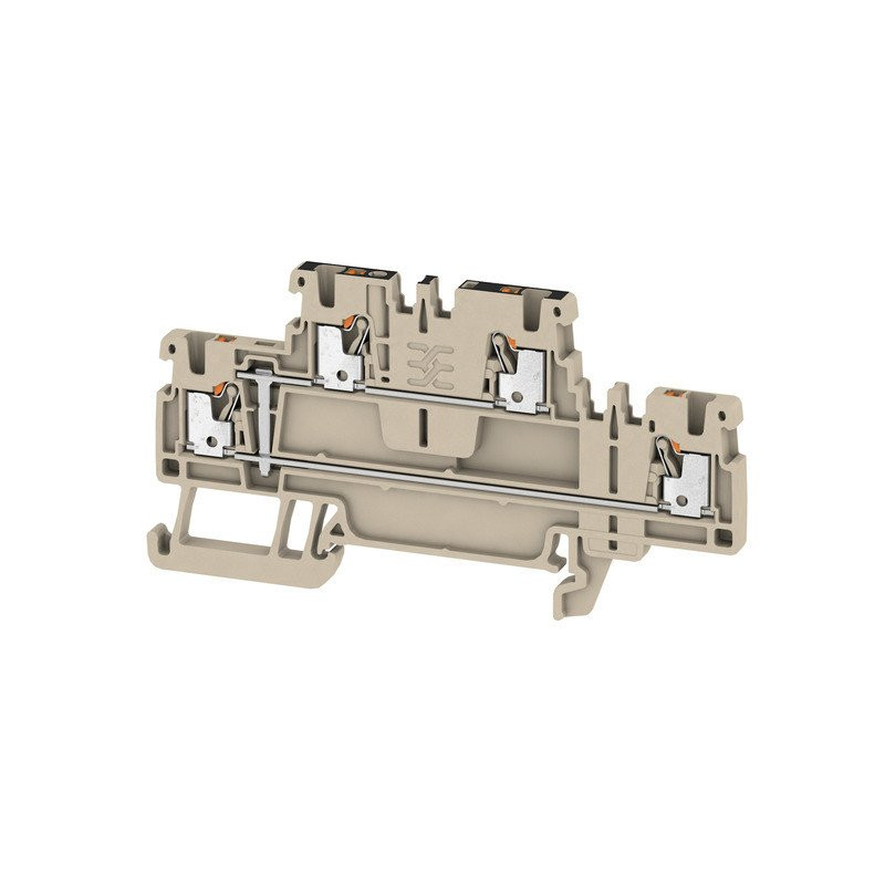 Weidmuller A-serie verbindingsrijgklem 0,5-1,5MM² eendr. 0,5-1,5MM² meerdr. beige