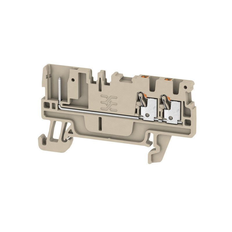 Weidmuller A-serie verbindingsrijgklem 0,5-1,5MM² eendr. 0,5-1,5MM² meerdr. beige