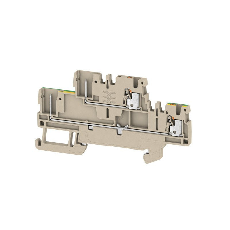 Weidmuller A-serie verbindingsrijgklem 0,5-1,5MM² eendr. 0,5-1,5MM² meerdr. beige