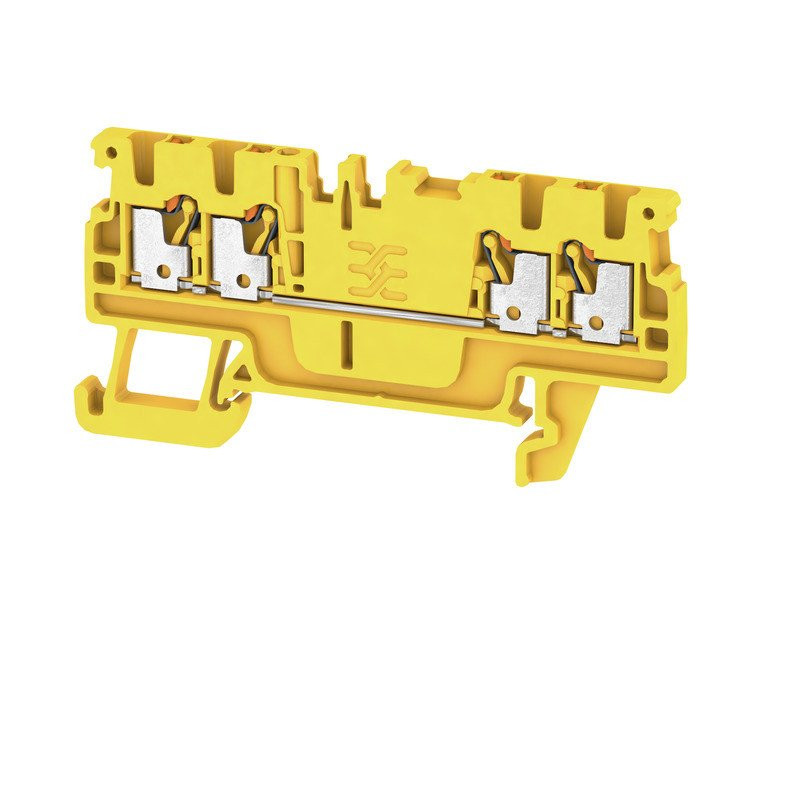 Weidmuller A-serie verbindingsrijgklem 0,5-1,5MM² eendr. 0,5-1,5MM² meerdr. geel