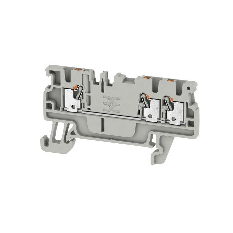 Weidmuller A-serie verbindingsrijgklem 0,5-1,5MM² eendr. 0,5-1,5MM² meerdr. grijs