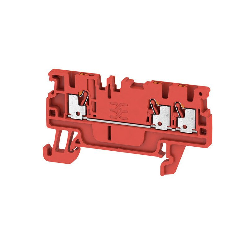 Weidmuller A-serie verbindingsrijgklem 0,5-1,5MM² eendr. 0,5-1,5MM² meerdr. rood