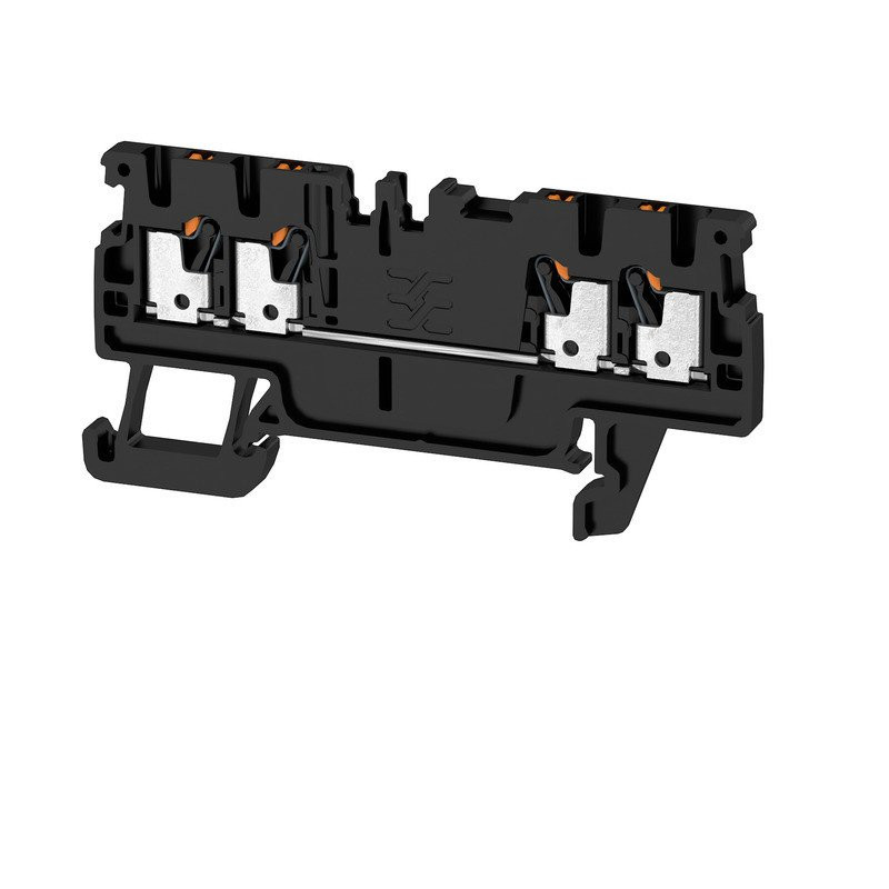 Weidmuller A-serie verbindingsrijgklem 0,5-1,5MM² eendr. 0,5-1,5MM² meerdr. zwart
