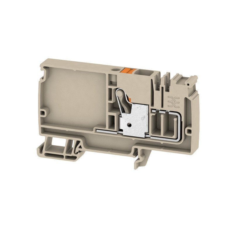 Weidmuller A-serie verbindingsrijgklem 0,5-10MM² eendr. 0,5-10MM² meerdr. beige