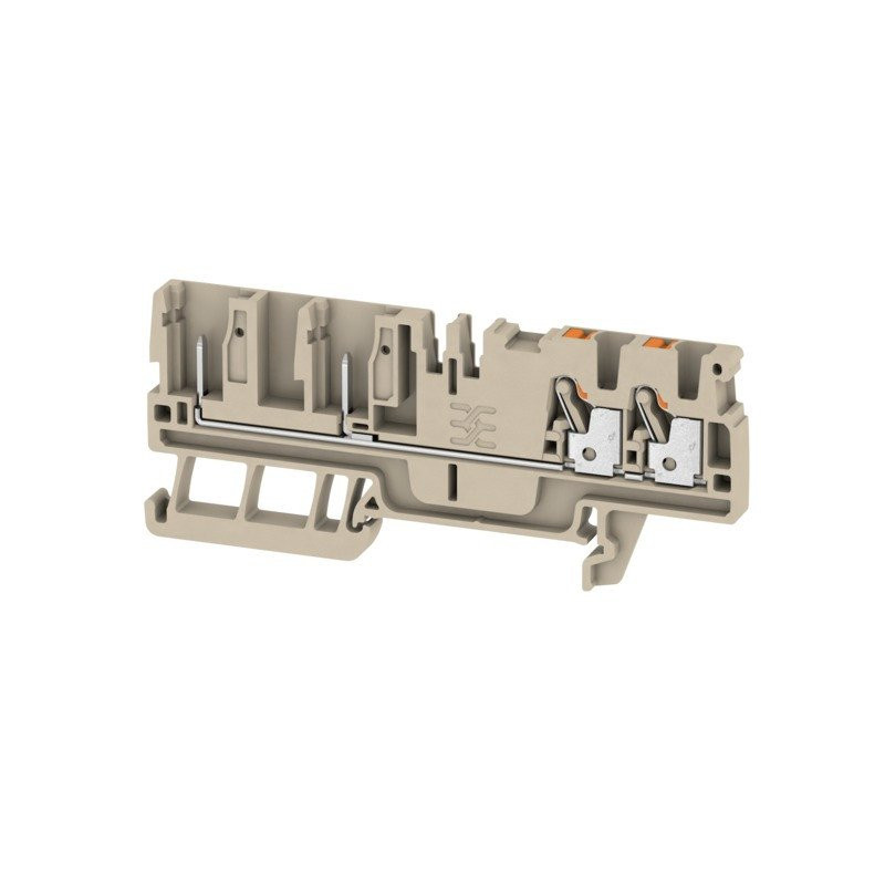 Weidmuller A-serie verbindingsrijgklem 0,5-2,5MM² eendr. 0,5-2,5MM² meerdr. beige