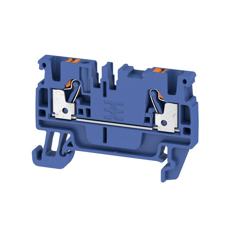Weidmuller A-serie verbindingsrijgklem 0,5-2,5MM² eendr. 0,5-2,5MM² meerdr. blauw
