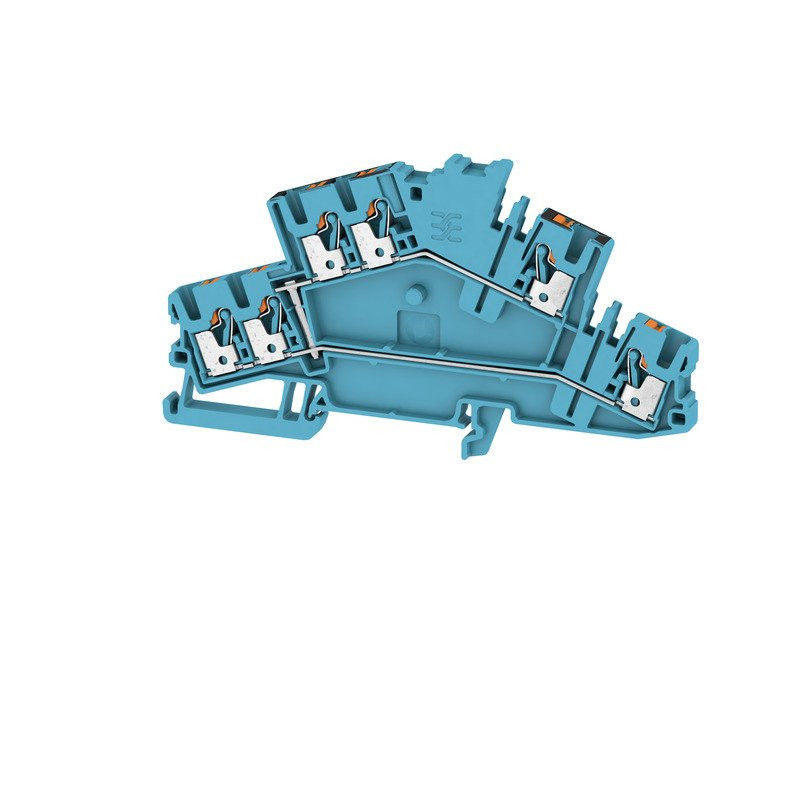 Weidmuller A-serie verbindingsrijgklem 0,5-2,5MM² eendr. 0,5-2,5MM² meerdr. blauw