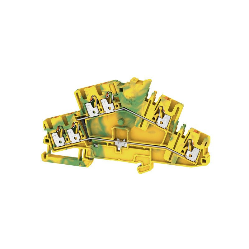 Weidmuller A-serie verbindingsrijgklem 0,5-2,5MM² eendr. 0,5-2,5MM² meerdr. groen/geel