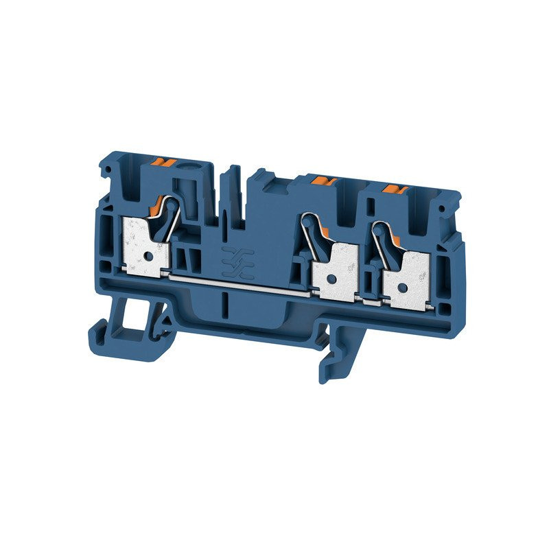 Weidmuller A-serie verbindingsrijgklem 0,5-4MM² eendr. 0,5-4MM² meerdr. blauw