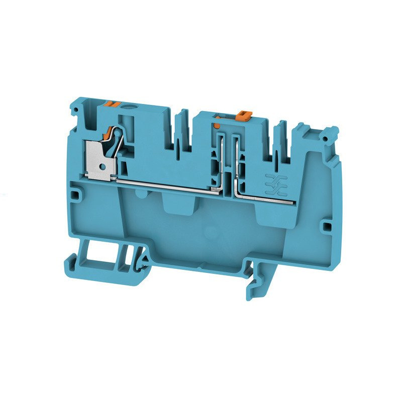 Weidmuller A-serie verbindingsrijgklem 0,5-4MM² eendr. 0,5-4MM² meerdr. blauw