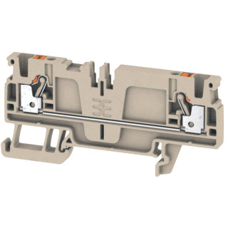 Weidmuller A-serie verbindingsrijgklem 0,5-2,5MM² eendr. 0,5-2,5MM² meerdr. beige
