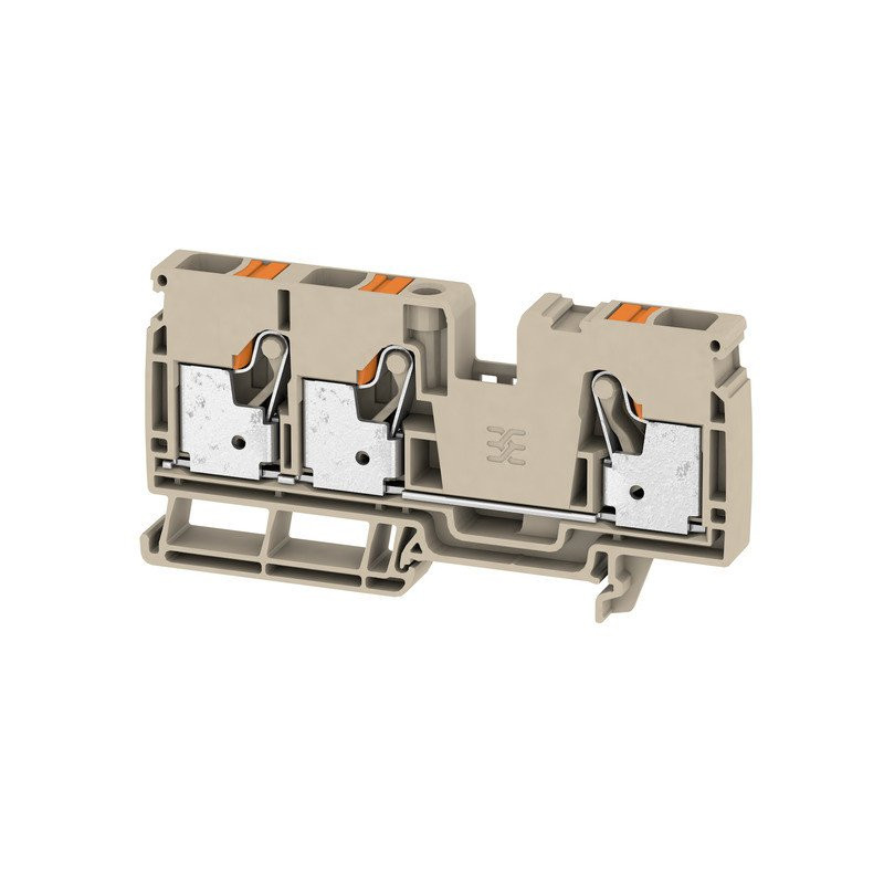 Weidmuller A-serie verbindingsrijgklem 0,5-10MM² eendr. 0,5-10MM² meerdr. beige Weidmuller A-serie verbindingsrijgklem 0,5-10MM² eendr. 0,5-10MM² meerdr. beige