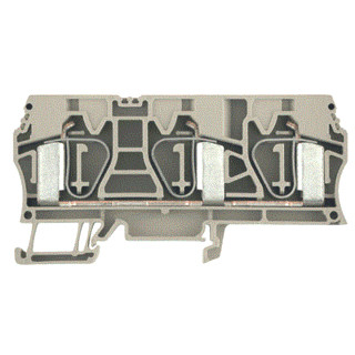 Weidmuller Verbindingsrijgklem 1,5-16MM² eendr. 1,5-25MM² meerdr. beige