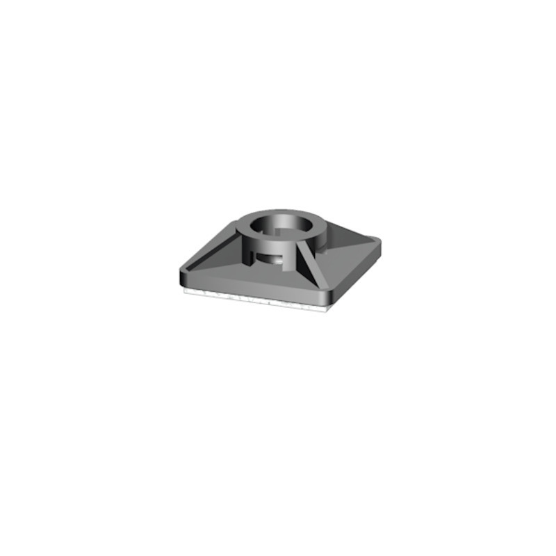 Weidmuller Accessories Cable Tie holder, self-adhesive, max. cable tie width: 3.6 MM, black,