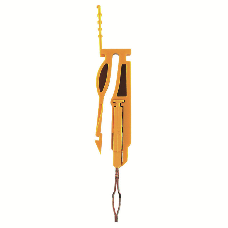Weidmuller Accessories Cross-Connector (terminal), plugged, yellow, 10 A, number of poles: 4,