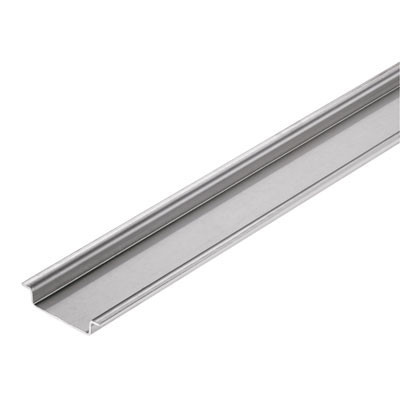 Weidmuller Accessories Terminal Rail, accessories, steel, galvanized, chromium-plated, width: