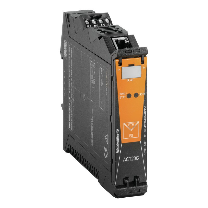 Weidmuller ACT20C Current-Measuring transducer, configurable, modbus TCP/ip, distributes