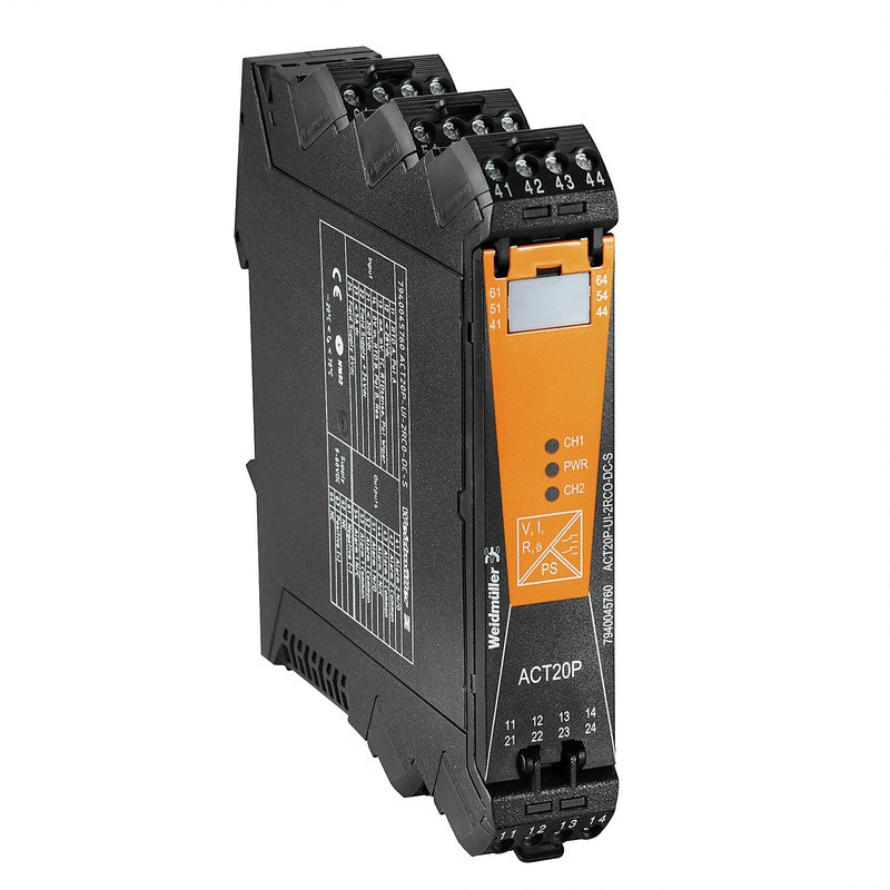 Weidmuller ACT20P Limit Value monitoring, 90…264 V ac power supply, input : universal U,