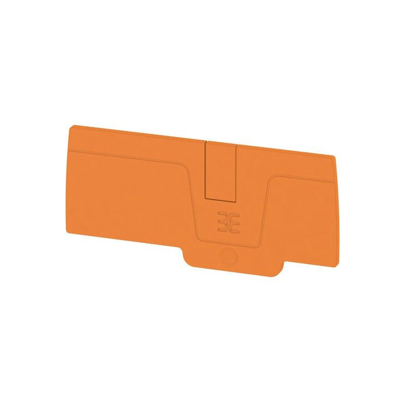 Weidmuller Aep 3C 6 or end plate (terminal) end plate 82.6 MMX2.1 MM orange