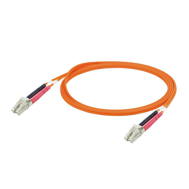 Weidmuller (assembled) fibreoptic data cable zipcord LCduplex ip 20