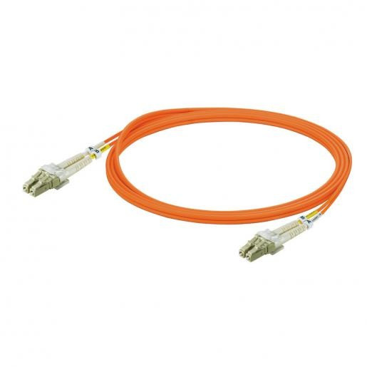 Weidmuller (assembled) fibre-optic data cable zipcord LC-duplex ip 20 LC-duple