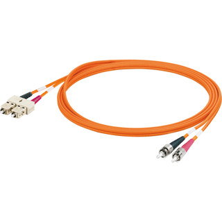 Weidmuller (assembled) fibre-optic data cable zipcord SC duplex ip 2 ST ip 2,