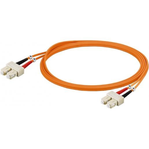 Weidmuller (assembled) fibre-optic data cable zipcord SC duplex ip 20 SC duple