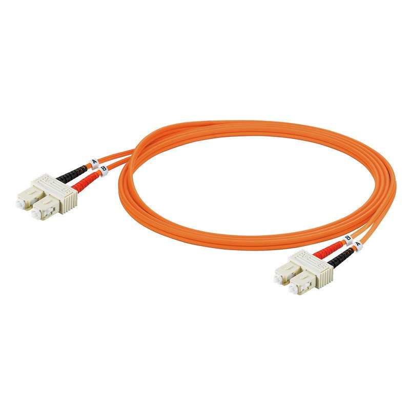 Weidmuller (assembled) fibreoptic data cable zipcord SC duplex ip 20