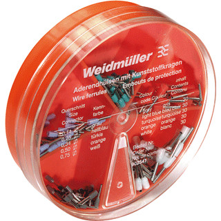 Weidmuller Assortimentsdoos geïsoleerde adereindhulsen