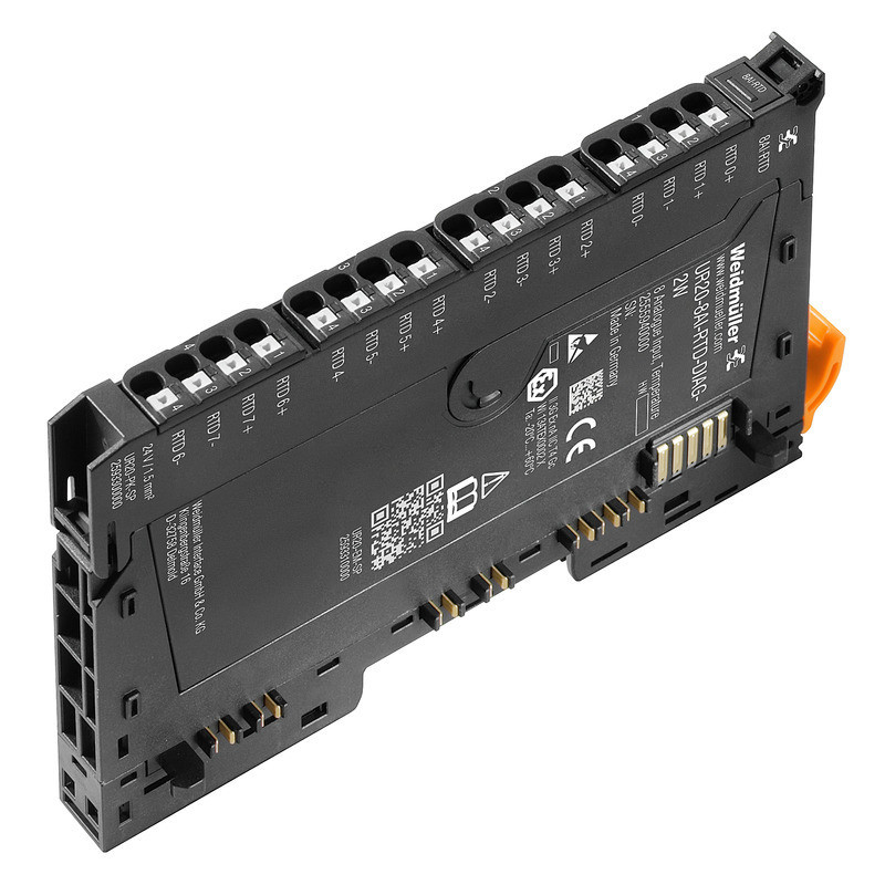 Weidmuller Automation Products - u-remote IP20 Analogue Input module (i/o), temperature module, push in, 24 V DC +20