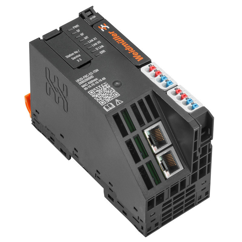 Weidmuller Automation Products - u-remote IP20 Fieldbus Coupler (i/o), push in, micro usb 2.0, 24 V DC +20 %/ -15 %,