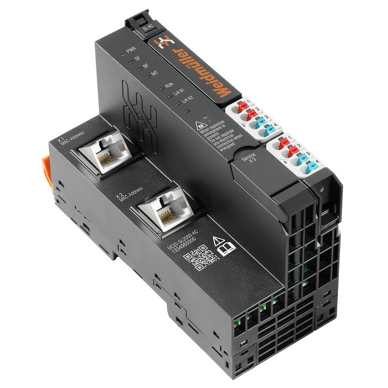Weidmuller Automation Products Control Codesys-based, push in, micro usb 2.0, -20 °C...55 °C