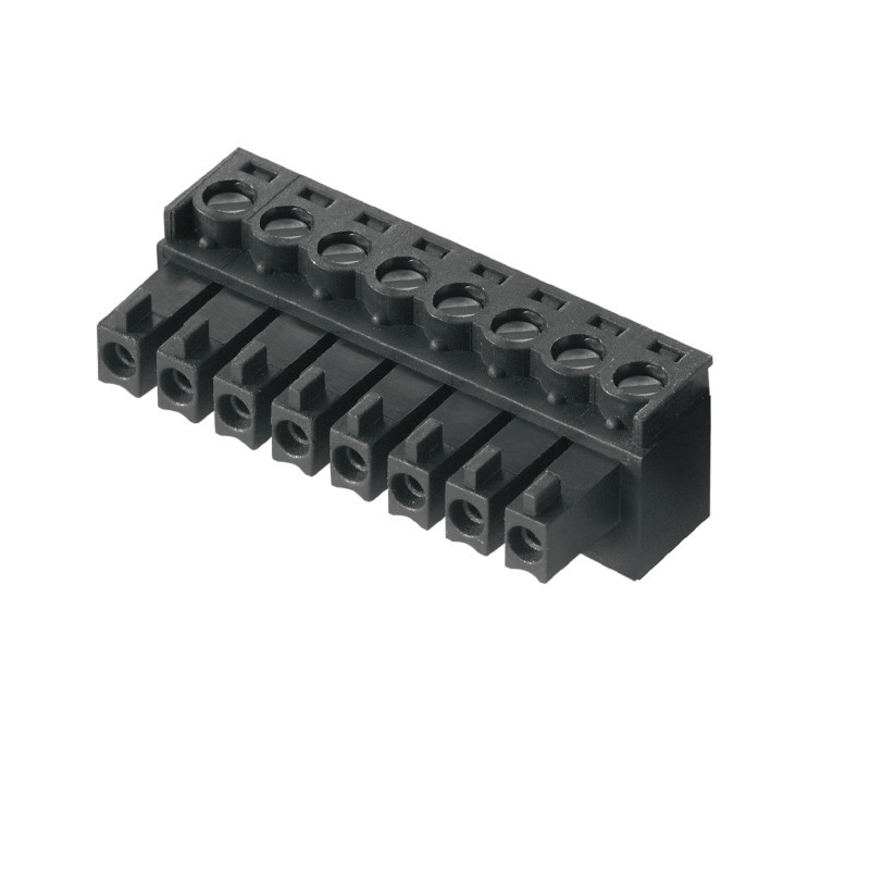 Weidmuller BCZ 3.81/08/180 SN BK BX PCB plug-in connector female plug 3.81 MM