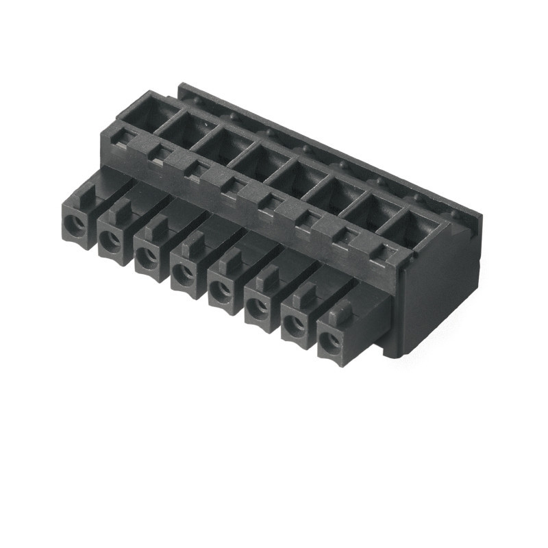 Weidmuller BCZ 3.81/12/90 SN BK BX PCB plug-in connector female plug 3.81 MM