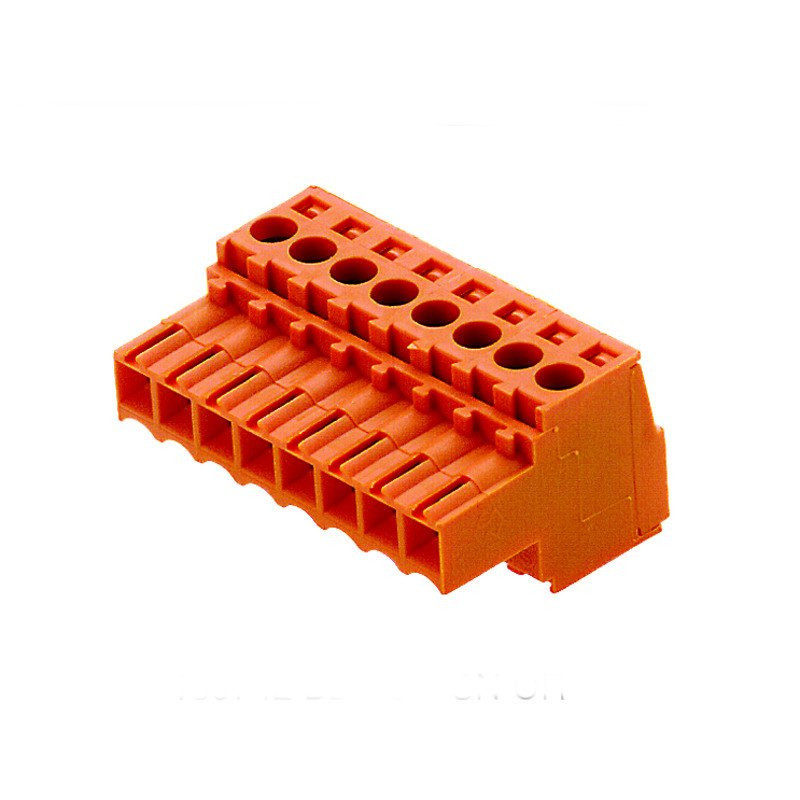 Weidmuller BL 3.50/12/180 SN or BX PCB plug connector closed side 3.5 MM no. of poles: 12 tinned ora