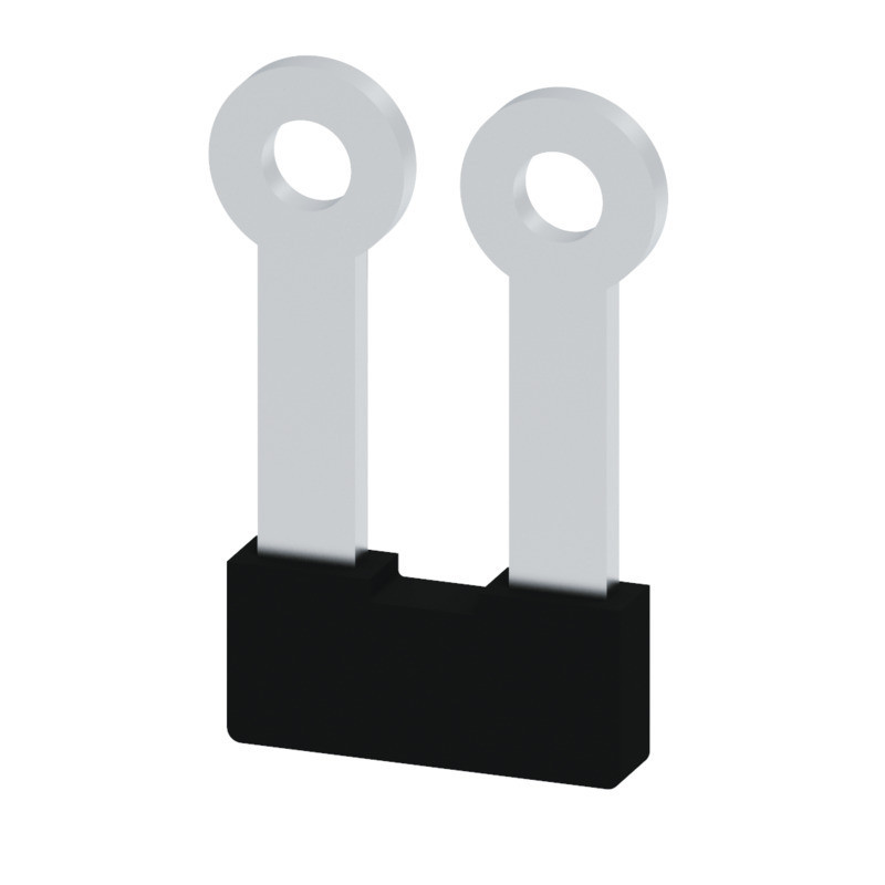 Weidmuller Bolt-type screw terminals Cross-Connector (terminal), when screwed in, black, 41 A, number of po